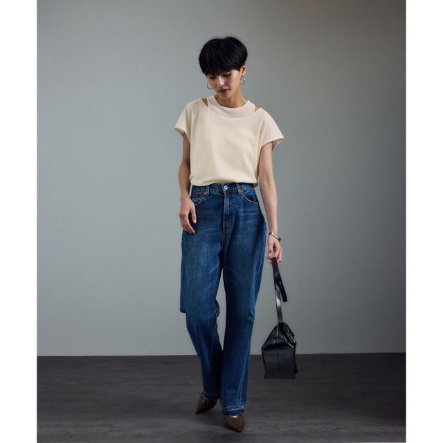 サロン アダム エ ロペ（SALON adam et rope’ ）/【WEB限定】マルチウェイベロアタッチレイヤードプルオーバー_14