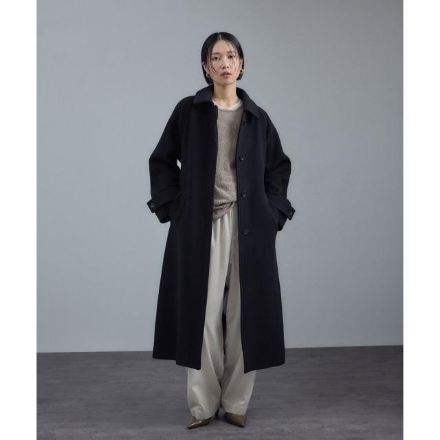 サロン アダム エ ロペ（SALON adam et rope’ ）/ 【WEB限定】MANTECOウールバルマカンコート