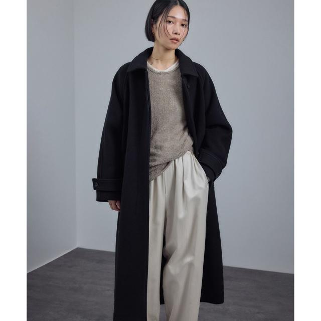 サロン アダム エ ロペ（SALON adam et rope’ ）/ 【WEB限定】MANTECOウールバルマカンコート