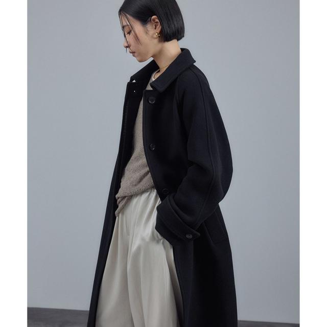 サロン アダム エ ロペ（SALON adam et rope’ ）/ 【WEB限定】MANTECOウールバルマカンコート