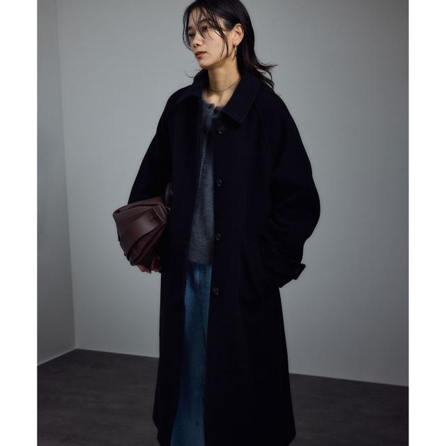 サロン アダム エ ロペ（SALON adam et rope’ ）/ 【WEB限定】MANTECOウールバルマカンコート