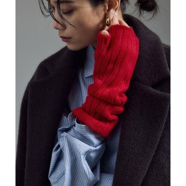 サロン アダム エ ロペ（SALON adam et rope’ ）/【William Brunton】3 ply 2×1 リブ ロングリストウォーマー