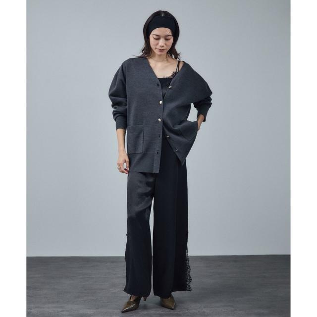 サロン アダム エ ロペ（SALON adam et rope’ ）/リバーレースサロペット / ロンパース