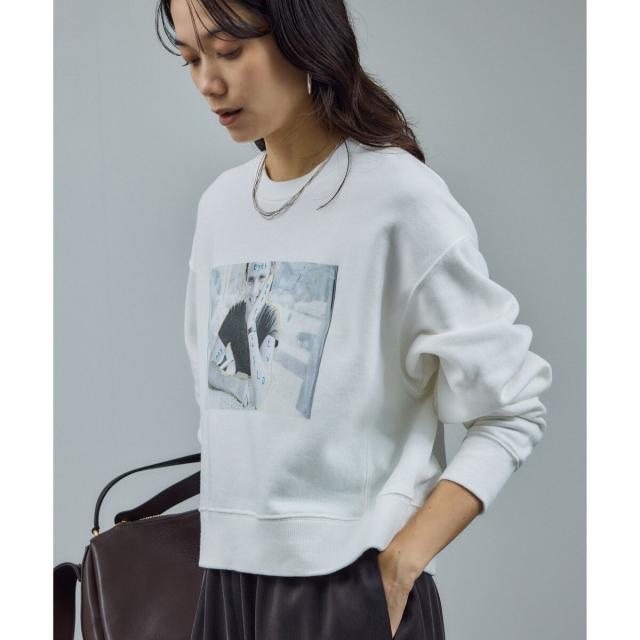 サロン アダム エ ロペ（SALON adam et rope’ ）/【Jim Goldberg for SALON】フォトプリントスウェット