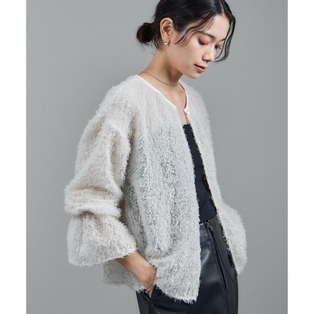 サロン アダム エ ロペ（SALON adam et rope’ ）/【WEB限定】2WAYレイユールジャガードブラウス