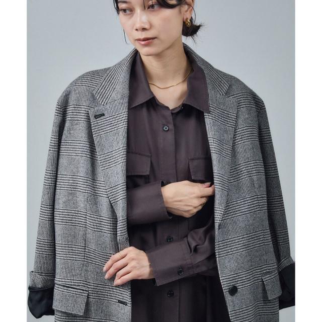 サロン アダム エ ロペ（SALON adam et rope’ ）/ウールテーラードジャケット / セットアップ対応