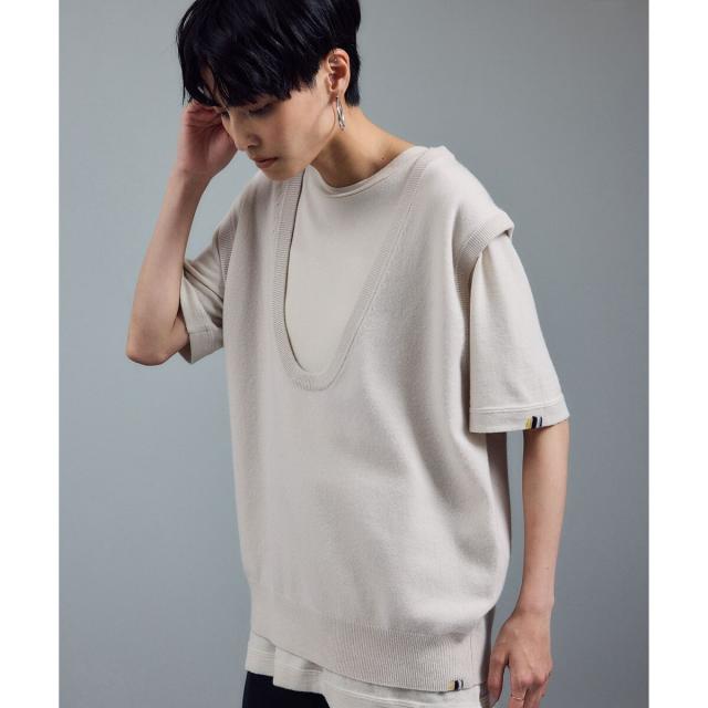 サロン アダム エ ロペ（SALON adam et rope’ ）/【extreme cashmere（エクストリーム・カシミア）】lord / ロードベスト_6