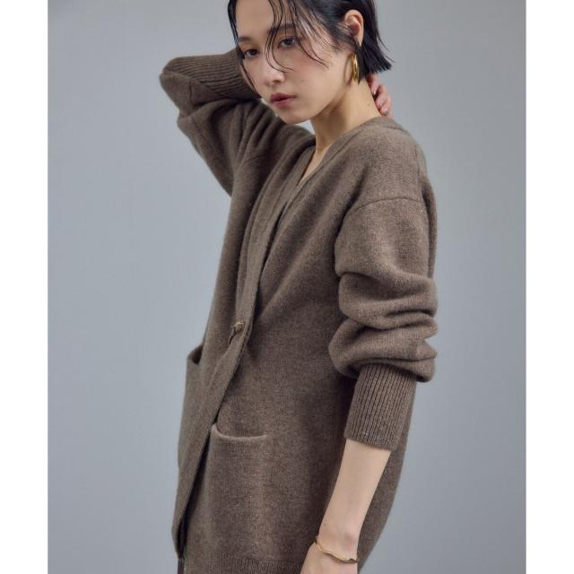 サロン アダム エ ロペ（SALON adam et rope’ ）/Starry sky Knit スパンコールVネックカーディガン_15