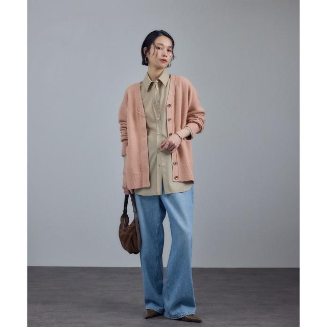 サロン アダム エ ロペ（SALON adam et rope’ ）/Starry sky Knit スパンコールVネックカーディガン_19