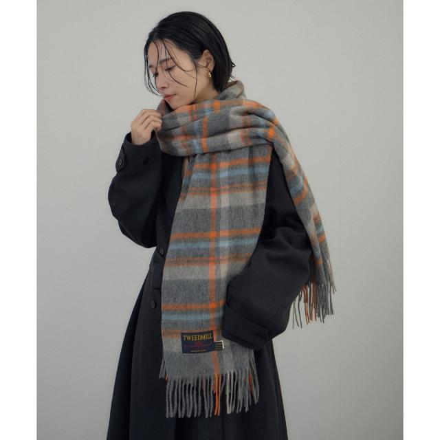 サロン アダム エ ロペ（SALON adam et rope’ ）/【TWEEDMILL（ツイードミル）】Knee Rug（大判ストール）