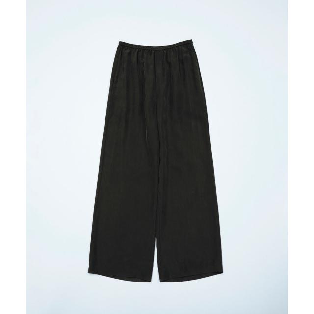 サロン アダム エ ロペ（SALON adam et rope’ ）/[26SS]GENTLE SILK パンツ / セットアップ対応・洗える_4