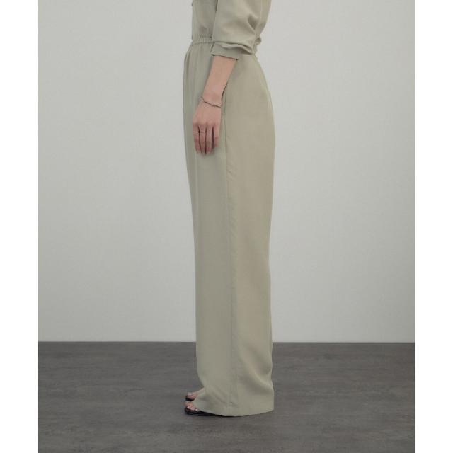 サロン アダム エ ロペ（SALON adam et rope’ ）/[26SS]GENTLE SILK パンツ / セットアップ対応・洗える_12