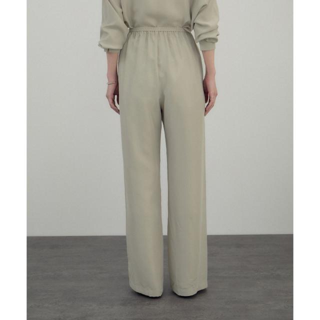 サロン アダム エ ロペ（SALON adam et rope’ ）/[26SS]GENTLE SILK パンツ / セットアップ対応・洗える_13