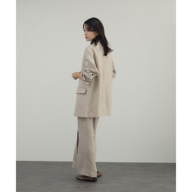 サロン アダム エ ロペ（SALON adam et rope’ ）/リネンドンゴロススカート/セットアップ対応_18