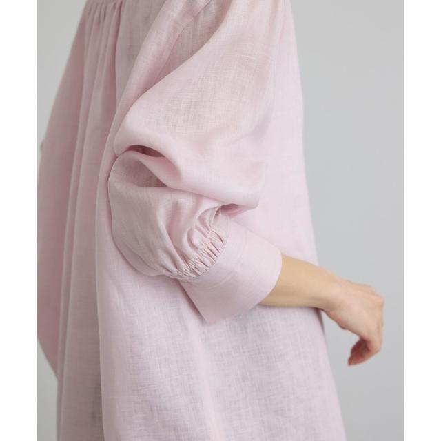 サロン アダム エ ロペ（SALON adam et rope’ ）/リネンオーバーシャツ / GENTLE LINEN_10