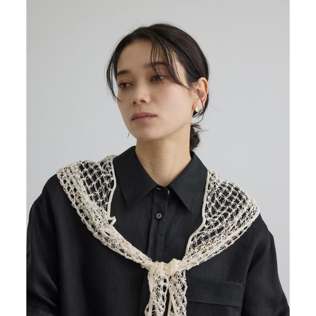 サロン アダム エ ロペ（SALON adam et rope’ ）/リネンオーバーシャツ / GENTLE LINEN_17