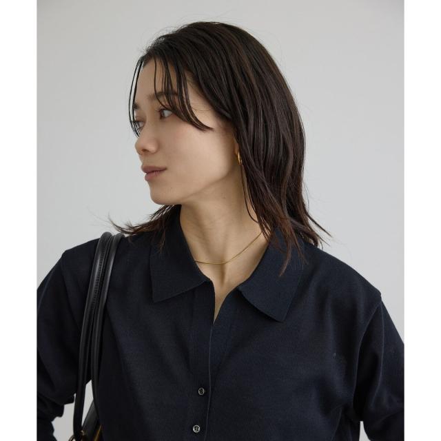 サロン アダム エ ロペ（SALON adam et rope’ ）/【WEB限定】ドライタッチスキッパーカーディガン_14