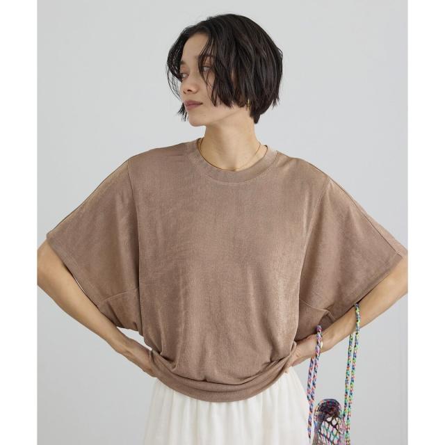 サロン アダム エ ロペ（SALON adam et rope’ ）/【WEB限定】ジービルニュアンスTシャツ