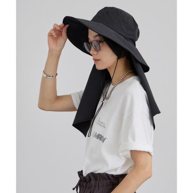 サロン アダム エ ロペ（SALON adam et rope’ ）/【WEB限定】2WAYレイヤーハット / UVカット・撥水・取り外し可