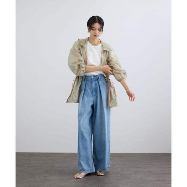 サロン アダム エ ロペ（SALON adam et rope’ ）/ポケッタブルナイロンフードパーカーブルゾン / 撥水・軽量_6