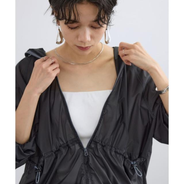 サロン アダム エ ロペ（SALON adam et rope’ ）/ポケッタブルナイロンフードパーカーブルゾン / 撥水・軽量_10