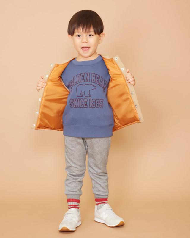 ゴールデンベア（GOLDENBEAR）/ナイロン中綿キルトベスト その他子供服（アウター）