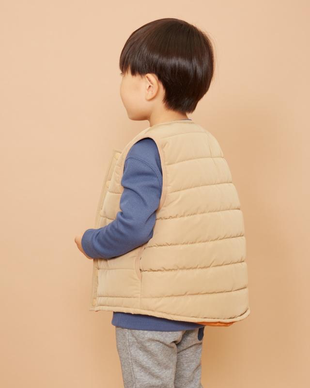 ゴールデンベア（GOLDENBEAR）/ナイロン中綿キルトベスト その他子供服（アウター）