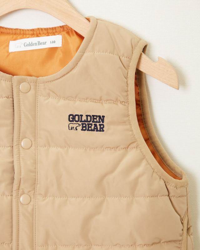 ゴールデンベア（GOLDENBEAR）/ナイロン中綿キルトベスト その他子供服（アウター）