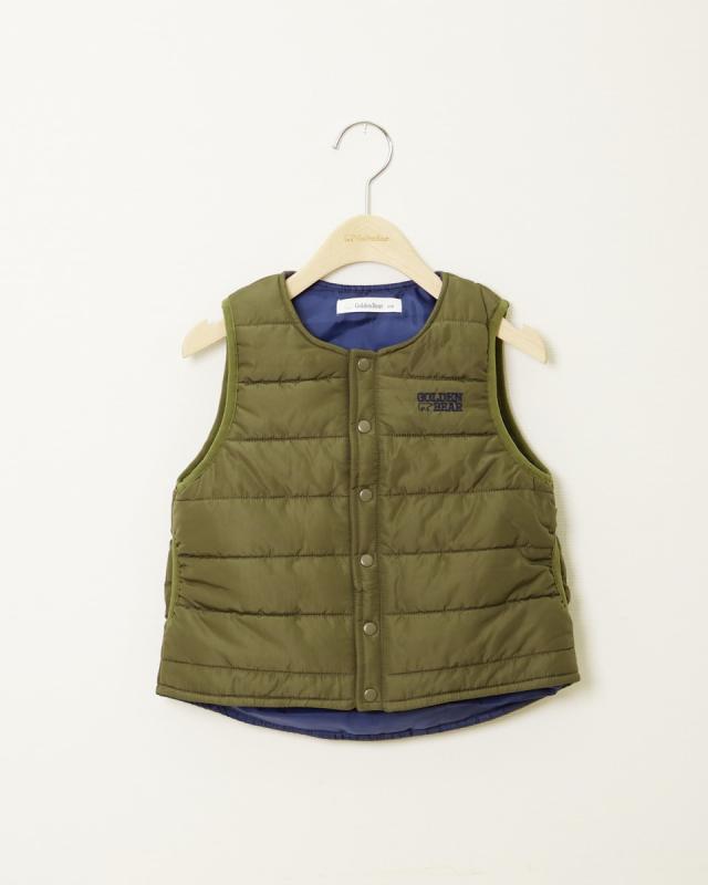 ゴールデンベア（GOLDENBEAR）/ナイロン中綿キルトベスト その他子供服（アウター）