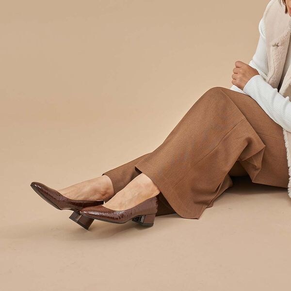カリーノ（carino）/【数量限定】ラウンドトゥプレーンパンプス_17
