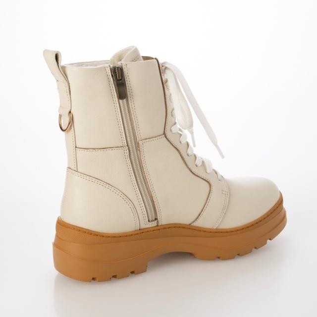 NEW】カリーノ（carino）/厚底レースアップブーツ