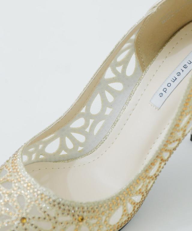 ニアナ/花柄パンチングカットパンプスの通販はau PAY マーケット