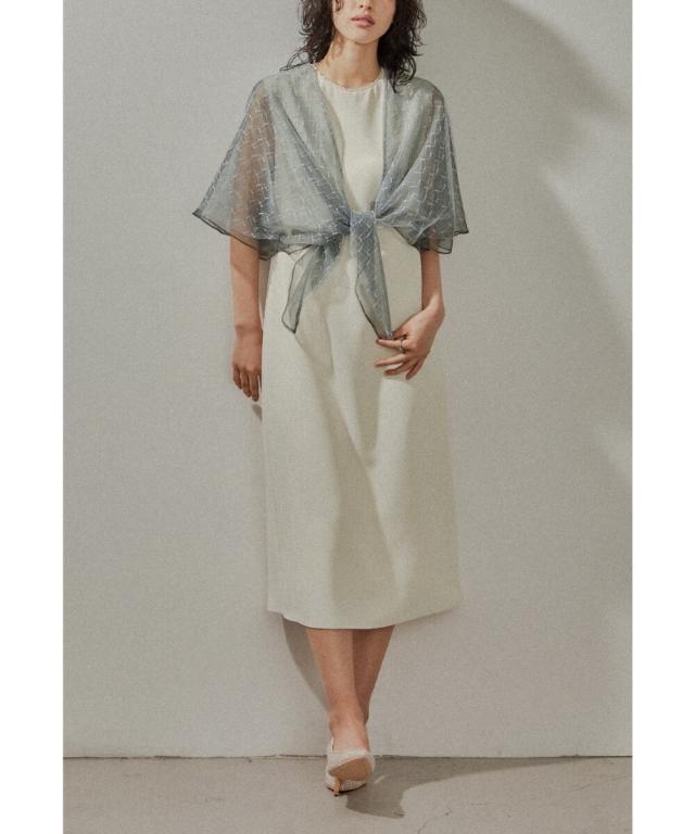 ニアナ（niana）/ラメ刺繍チュールショール