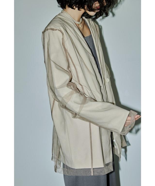 ニアナ（niana）/レイヤードチュールジャケット