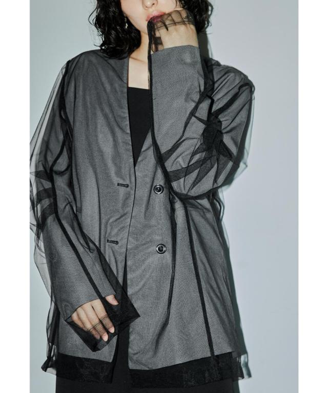 ニアナ（niana）/レイヤードチュールジャケット