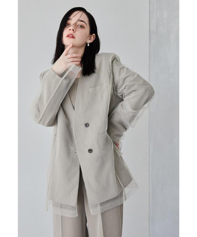 ニアナ（niana）/レイヤードチュールジャケット