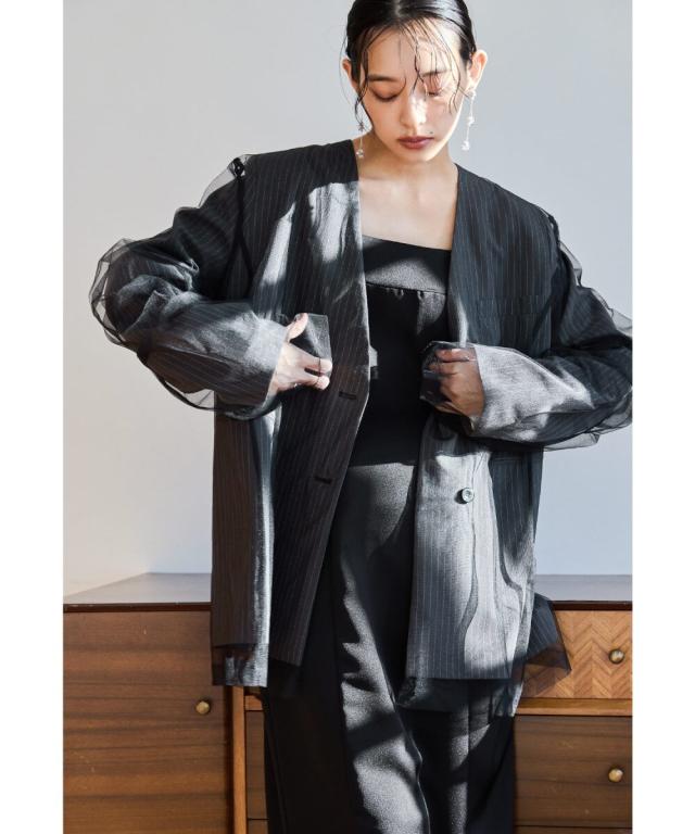 ニアナ（niana）/レイヤードチュールジャケット