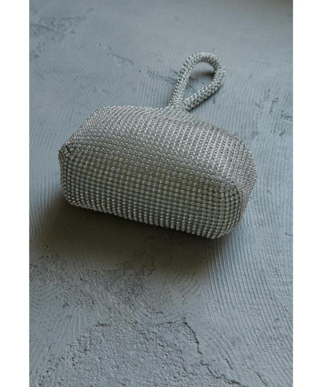 ニアナ（niana）/ラインストーンワンハンドルミニバッグ