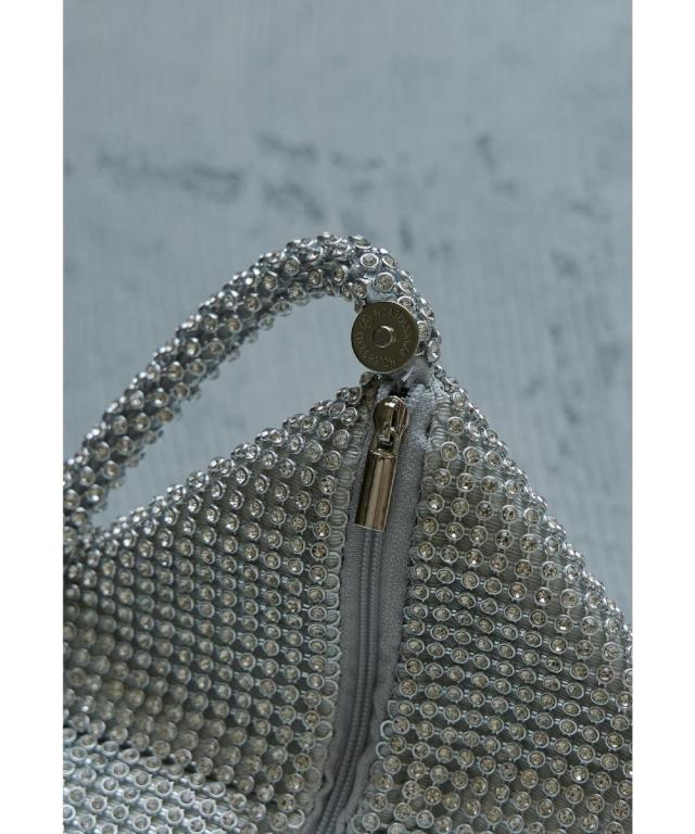 ニアナ（niana）/ラインストーンワンハンドルミニバッグ