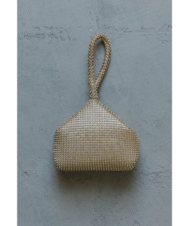 ニアナ（niana）/ラインストーンワンハンドルミニバッグ