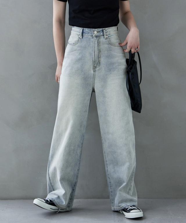 エトル（etoll．）/バックポケットデニムパンツの通販は 5,060円