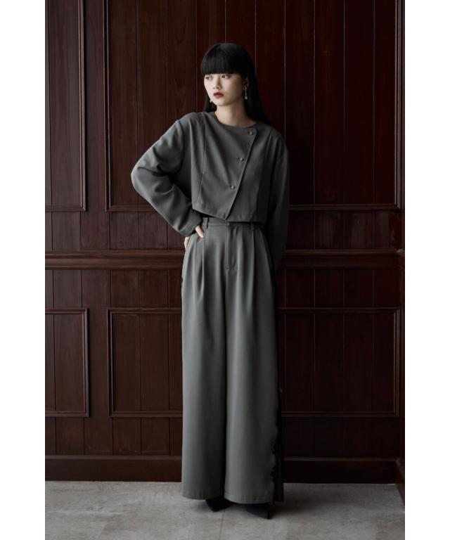 etoll. エトル　チャコール パーティードレス エトル（etoll．）/パーティードレス