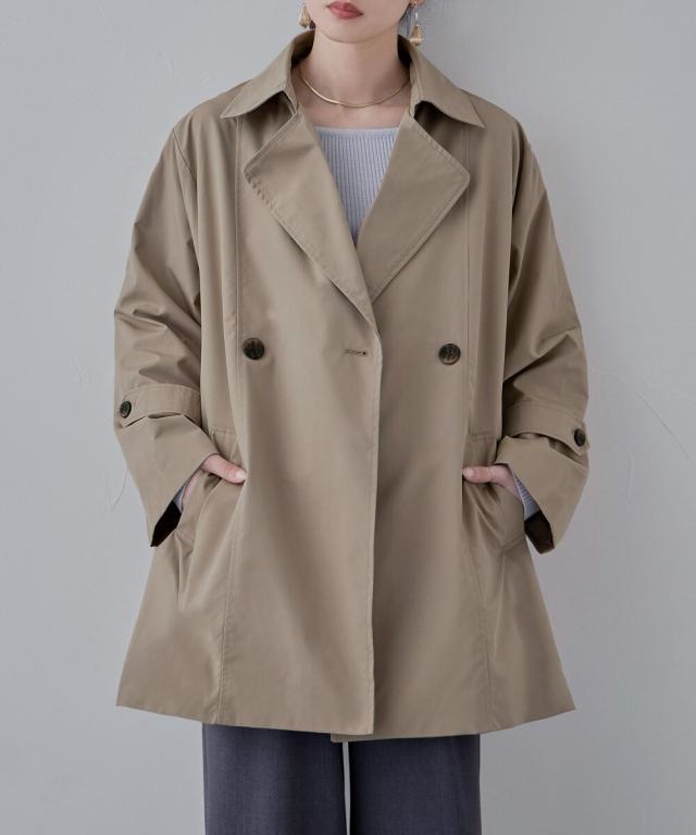 エトル（etoll．）/トレンチライクAラインコートの通販は 6,314円
