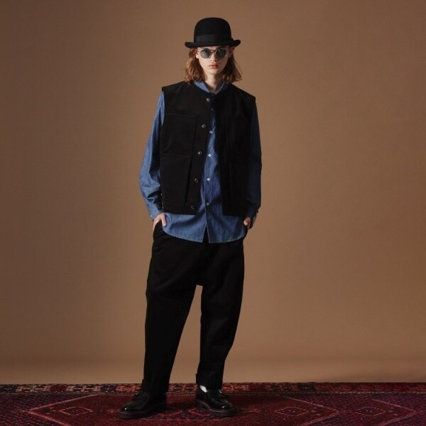 フォーティーカラッツ アンド ゴーニーゴ（40CARATS&525）/【Sサイズ〜】コーデュロイペグトップパンツ_16