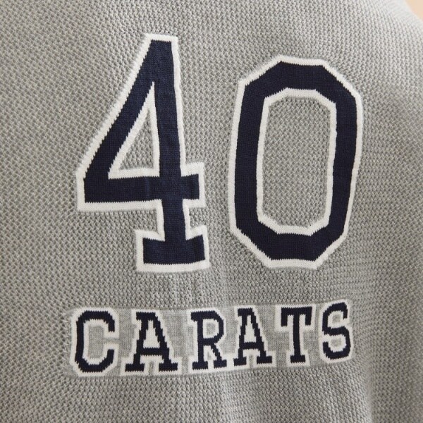 【NEW】フォーティーカラッツ アンド ゴーニーゴ（40CARATS&525）/ベースボール半袖ニットシャツ_7