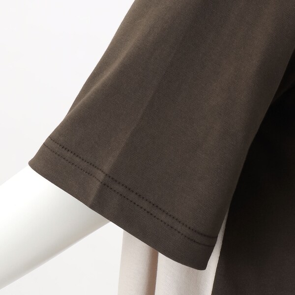 クインティ/【大きいサイズレディース】切り替えデザイン綿100