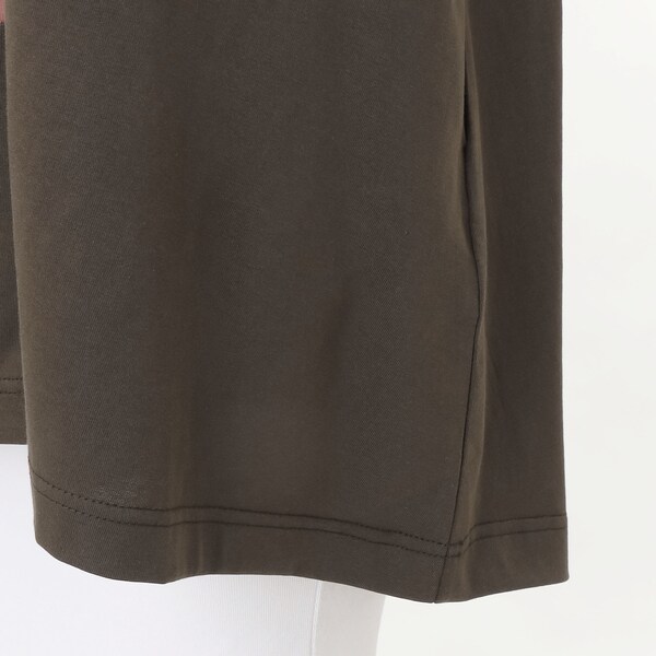 クインティ/【大きいサイズレディース】切り替えデザイン綿100％チュニック クインティ/【大きいサイズレディース】切り替えデザイン綿100