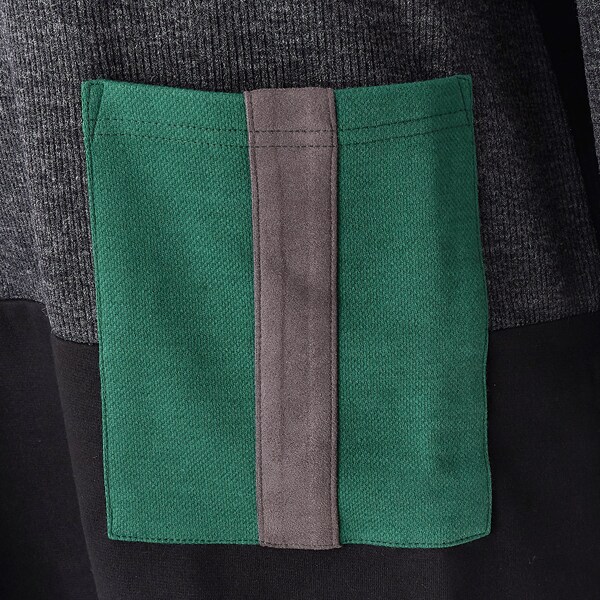 クインティ（QUINTY）/【大きいサイズレディース】異素材カラー