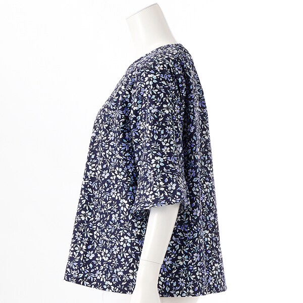 クインティ（QUINTY）/【大きいサイズレディース】綿ブロード小花