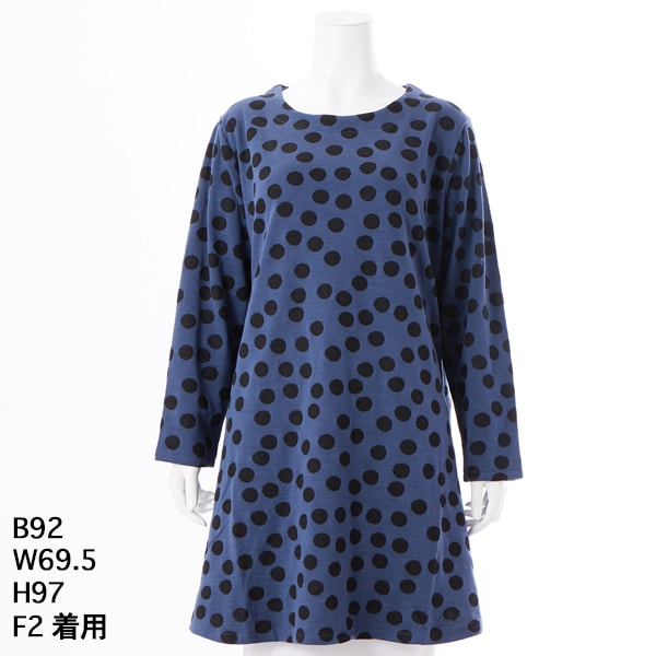 クインティ（QUINTY）/【大きいサイズレディース】接結ドット